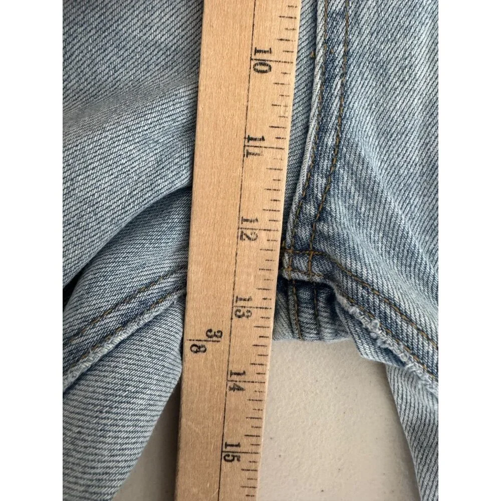 Urban Outfitters BDG Straight leg crop boyfriend‎ jeans light 90s sz 27